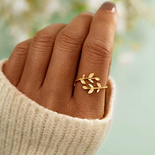 PangTuZiYin Mujeres niñas Brillantes Diamantes de imitación Encanto Marca joyería Retro Color Oro Harajuku Street Star Mismo Estilo Anillos