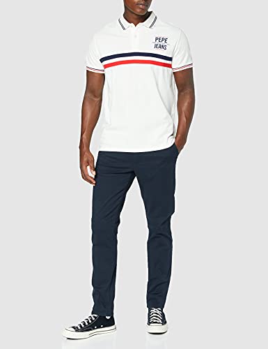 Pepe Jeans Baldwin Polo, 803off White, M para Hombre