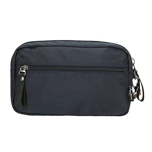 Pepe Jeans Pick Up Bolso de Mano Azul 24,5x15x6 cms Poliéster