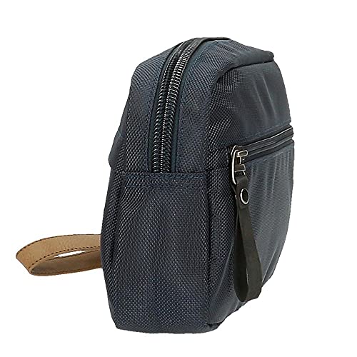 Pepe Jeans Pick Up Bolso de Mano Azul 24,5x15x6 cms Poliéster