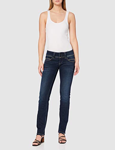 Pepe Jeans Venus Jeans, Azul (000DENIM (H06), 28W/30L para Mujer
