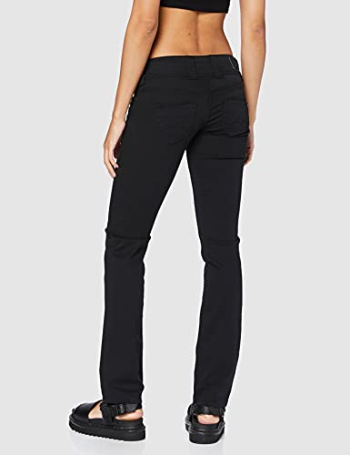 Pepe Jeans Venus Jeans, Negro (Black 999), 26W/32L para Mujer