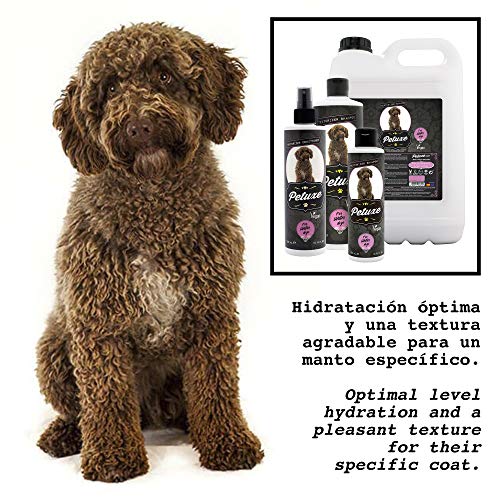 Petuxe Champú para Perros de Agua - Champú Vegano. Texturizador Perro de Agua: Lavante, Hidratante y Vitalizante (500 ml)