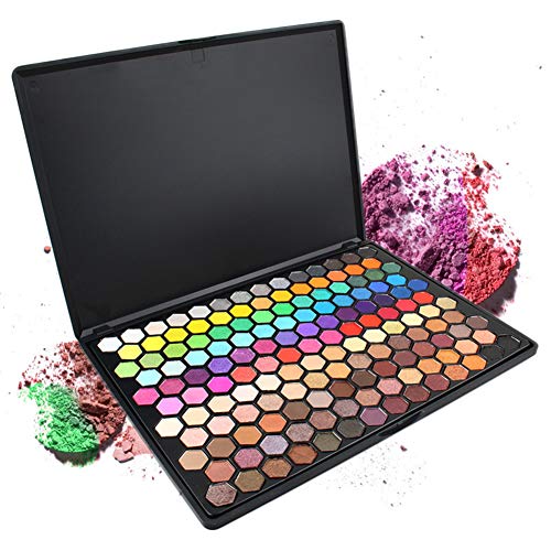 PhantomSky 149 Colores Sombra De Ojos Paleta de Maquillaje Cosmética con Corrector, Polvo, Rubor y Brillo de labios - Perfecto para Uso Profesional y Diario