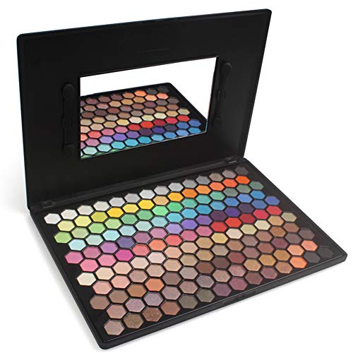 PhantomSky 149 Colores Sombra De Ojos Paleta de Maquillaje Cosmética con Corrector, Polvo, Rubor y Brillo de labios - Perfecto para Uso Profesional y Diario