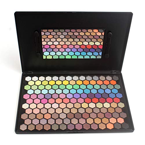 PhantomSky 149 Colores Sombra De Ojos Paleta de Maquillaje Cosmética con Corrector, Polvo, Rubor y Brillo de labios - Perfecto para Uso Profesional y Diario