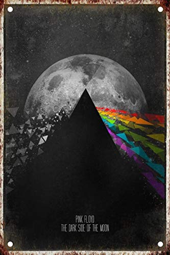 Pink Floyd Póster de Pared Metal Creativo Placa Decorativa Cartel de Chapa Placas Vintage Decoración Pared Arte Muestra para Bar Club Café