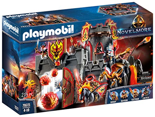 PLAYMOBIL Novelmore 70221 Fortaleza de los Bandidos de Burnham, A partir de 5 años