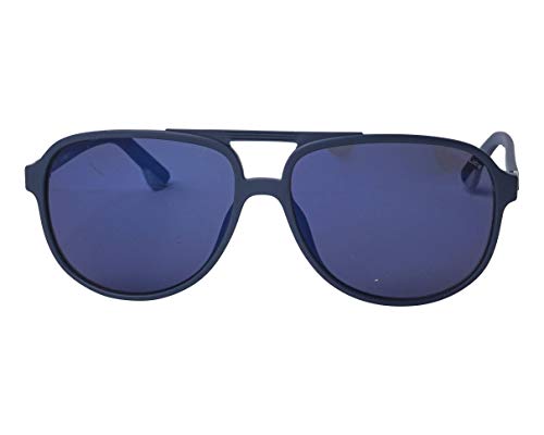 Police Maya Bay Short Sleeve Classic Fit Shirt Sunglasses, Azul Mate, 55mm Baby Boys