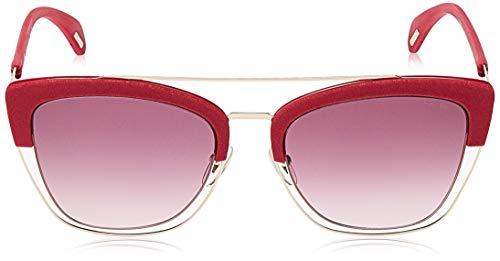Police SPL618548FFX Gafas, Shiny Grey Gold, 54/19/140 para Mujer