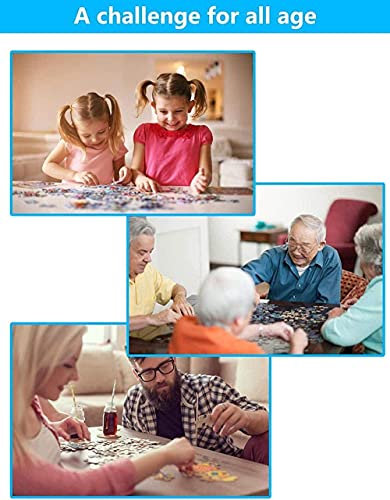Puzzle De 1000 Piezas para Adultos Rompecabezas del Desafío De Los Niños Colonia De Coral Junto Al Mar Juego Formación De Equipos Regalos para Amigos