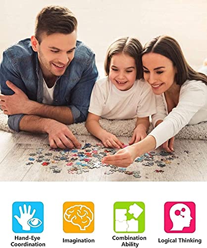 Puzzle De 1000 Piezas para Adultos Rompecabezas del Desafío De Los Niños Colonia De Coral Junto Al Mar Juego Formación De Equipos Regalos para Amigos