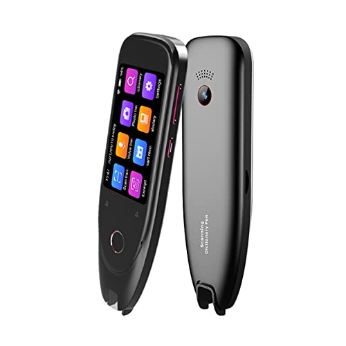 QNMM Dictionary Pen Translation Pen, Máquina de Traducción de Voz En 112 Idiomas con Lápiz de Traducción Corporal Traducción de Fotos para Aprendizaje de Idiomas, Reuniones, Viajes, Compras