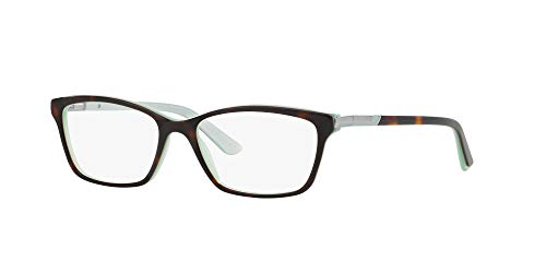 Ralph Lauren RALPH BY 0Ra7044 Monturas de Gafas, Havana/Aquamarine, 52 para Mujer