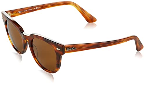 Ray-Ban 0RB2168 Gafas de Sol, Striped Havana, 49 Unisex