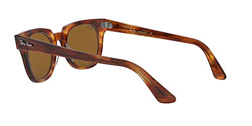Ray-Ban 0RB2168 Gafas de Sol, Striped Havana, 49 Unisex
