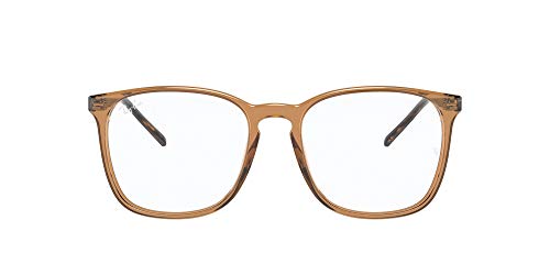 Ray-Ban 0rx5387 Gafas, Transparent Light Brown, 54 Unisex