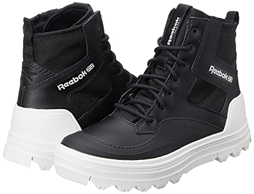 Reebok Club C Cleated Mid Zapatos de mujer LeatherLifestyle Casual Zapatillas GX7520 Nuevo, Night Black/Night Black/Chalk, 38.5 EU