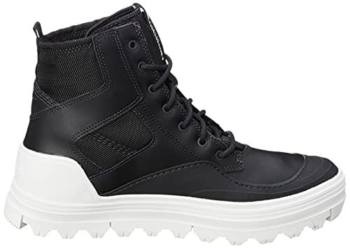 Reebok Club C Cleated Mid Zapatos de mujer LeatherLifestyle Casual Zapatillas GX7520 Nuevo, Night Black/Night Black/Chalk, 38.5 EU
