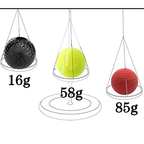 Reflejo de Boxeo Ball, Dioxide Boxing Ball Fight Ball Cabeza Pelota Reflex Training Ball para Fight MMA Mejorar Las Reacciones del Adulto / Niño de Velocidad, la Coordinación Mano-Ojo