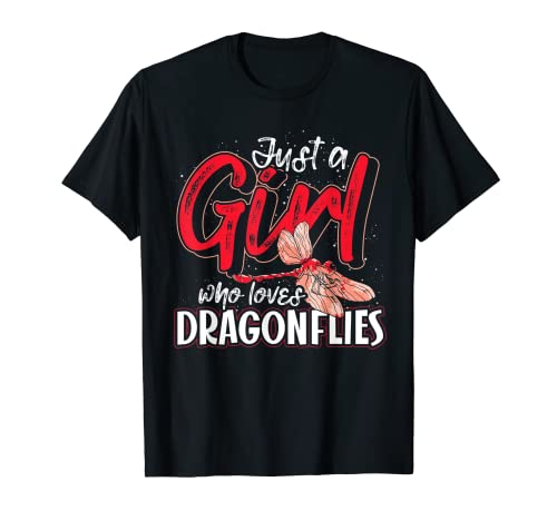 Regalo para niña Insecto Regalo Animal Libellule Camiseta