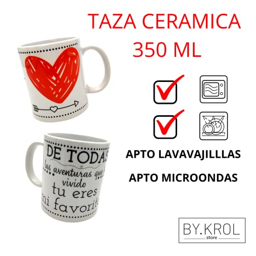 Regalos Dia de los Enamorados Originales San Valentin Aniversario Cojin Personalizado Y Taza Amor Novios para Mujer Hombre Mensajes Frases Bonitas De Amor Parejas Navidad Sorpresa Regalo Romantico