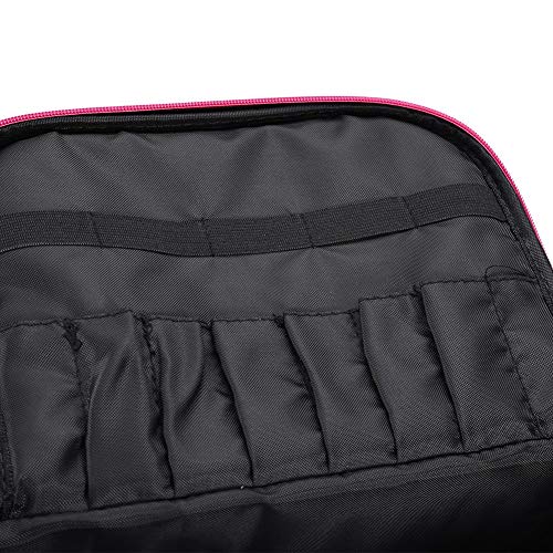Restokki Bolso de barbero, Herramientas de peluquería, Estuche de Transporte, Bolsa de Herramientas de Corte de Peluquero Profesional para Estilista