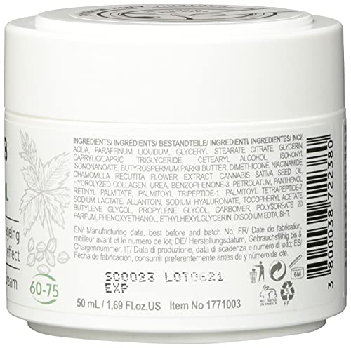 RevitaLAB +Hemp Seed Oil Crema Facial Antiedad Dia y Noche, 2 x 50 ml