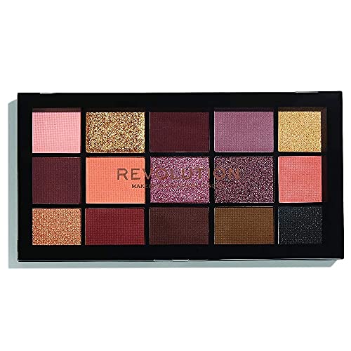 Revolution Beauty Ltd1092739 Paleta De Terciopelo, Color Rosa, Multi-shade