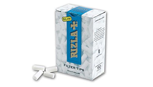 RizlaTrade 1500 Filtros Rizla Slim de 6 mm para Cigarrillos 10 Cajas Box de 150 filtrini