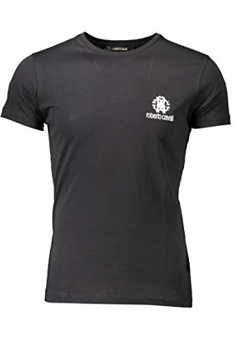 Roberto Cavalli Hombre T-Shirt HST61F 05051 Camiseta