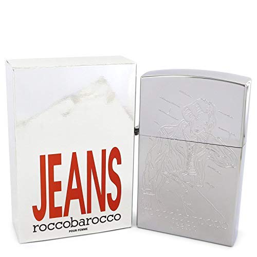 Rocco Barocco Jeans, Agua de perfume para mujeres - 75 ml.