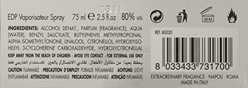 Rocco Barocco Jeans, Agua de perfume para mujeres - 75 ml.
