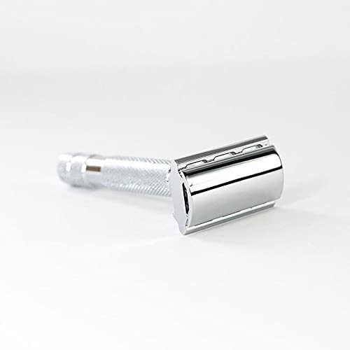 Rockwell Razors Maquinilla Afeitar Clásica Rockwell 2C Cromo Brillo, Único, Estándar
