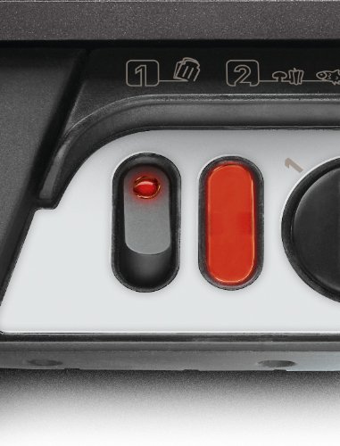 Rowenta Comfort Parrilla Eléctrica Con Termostato, Acero Inoxidable, Plateado/Negro, 1 Unidad