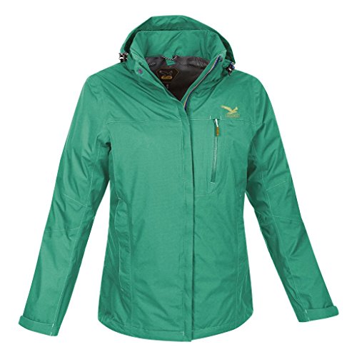 SALEWA Peres PTX - Chaqueta para Mujer, Mujer, Verde Libellula, 44/38