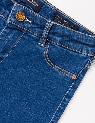 Scotch & Soda R´Belle La Milou-Organic Cotton Jeans, 3999 Fresh Sight, 4 para Niñas