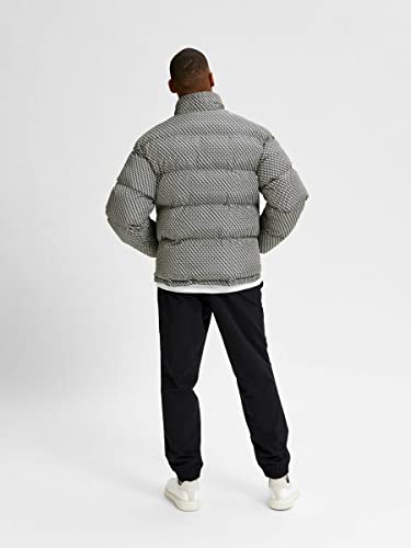 SELECTED HOMME Chaqueta acolchada para hombre., avena, XL