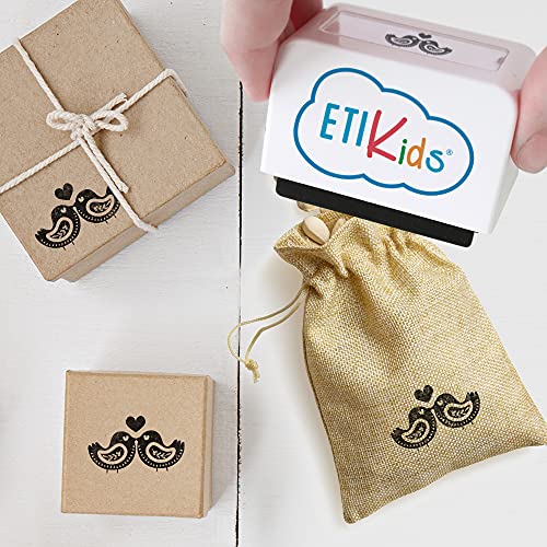 Sello personalizado para niños. Sello marcador de ropa y libros. (Sello con logo)
