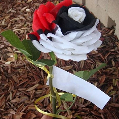 Semillas de flores de rosas, color rojo, blanco y negro, semillas de flores de jardín, bonsái, decoración del hogar y la oficina