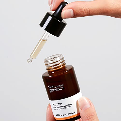 Skin Generics | Sérum Facial Antimanchas 28% Arbutina | 30ml | Sérum Regulador de Melanina que Promueve el Blanqueamiento de la Piel | Sérum Antiedad Sin Parabenos ni Parafinas | 100% Vegano