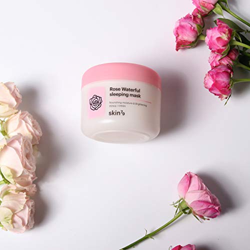 Skin79 - Rose Waterful Sleeping Mask, Mascarilla Hidratante nocturna, 100ml