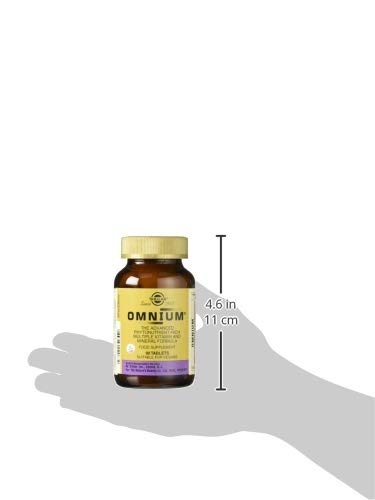 Solgar Omnium (Multivitamínico Rico En Fitonutrientes), 90 Unidades