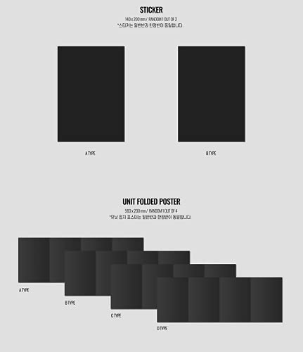 stray kids - Edición limitada de NOEASY The 2nd Album Photobook Limited Version Benefit Pre-Order Benefit Póster Folded Bonus (llave acrílica y tarjeta fotográfica).