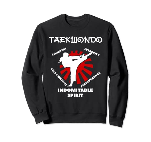 Taekwondo Indomitable Spirit Artes Marciales Karate Sudadera