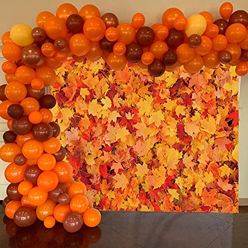 Tela Otoño Hoja de Arce Telón de fondo Otoño Bosque de Otoño Hojas Caídas Fotografía Fondo Día de Acción de Gracias Niños Fiesta de Cumpleaños Decoraciones Retrato Foto Estudio Fot
