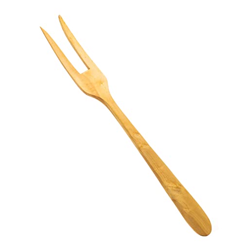 Tenedor Dos púas Madera boj Fabricada artesanalmente