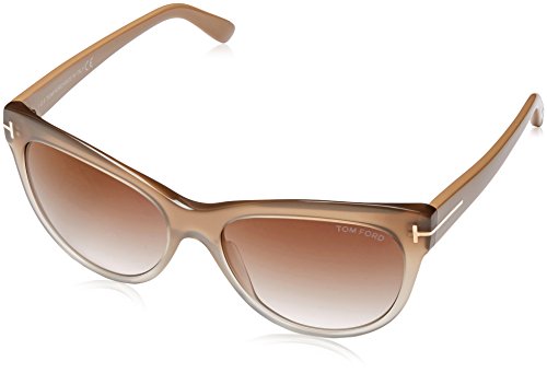 Tom Ford FT0430_Pant_59G (56 mm) gafas de sol, Beige, 56 para Mujer