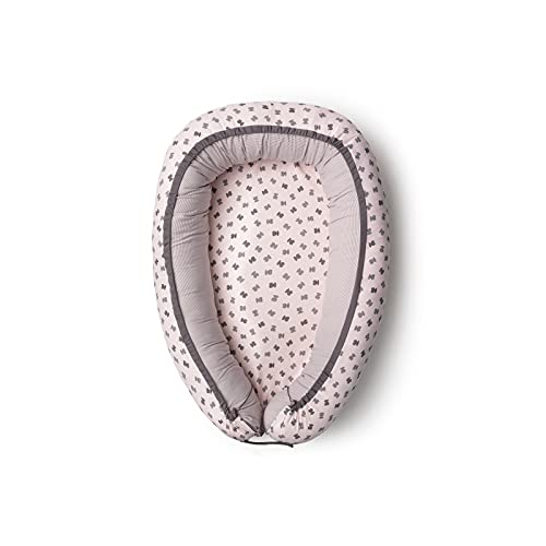 TOUS BABY - Cuna Nido de Colecho para tu Bebé. (0 a 6 meses). (Fragme-Rosa)