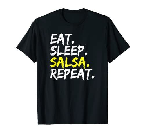 Traje de noche de baile de bailarina de salsa Camiseta